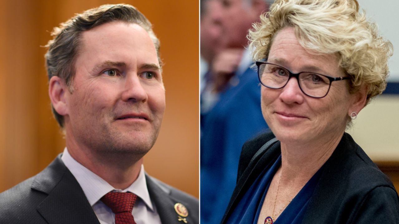 Reps. Michael Waltz and Chrissy Houlahan