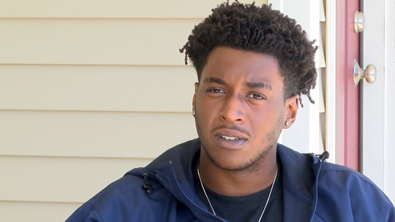 "I had to remember I'm a black male. People look at me a certain way," Dameon Shepard says.