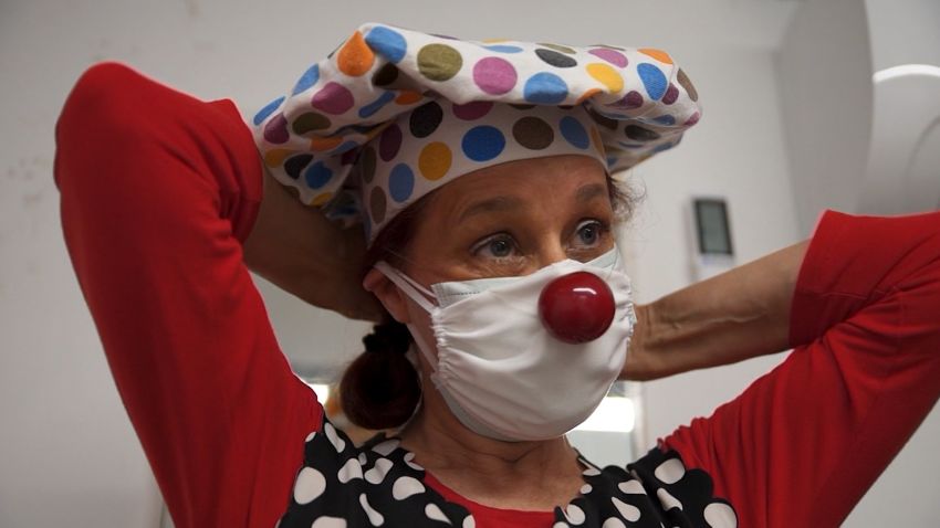 Meet the clown lifting spirits in the time of coronavirus