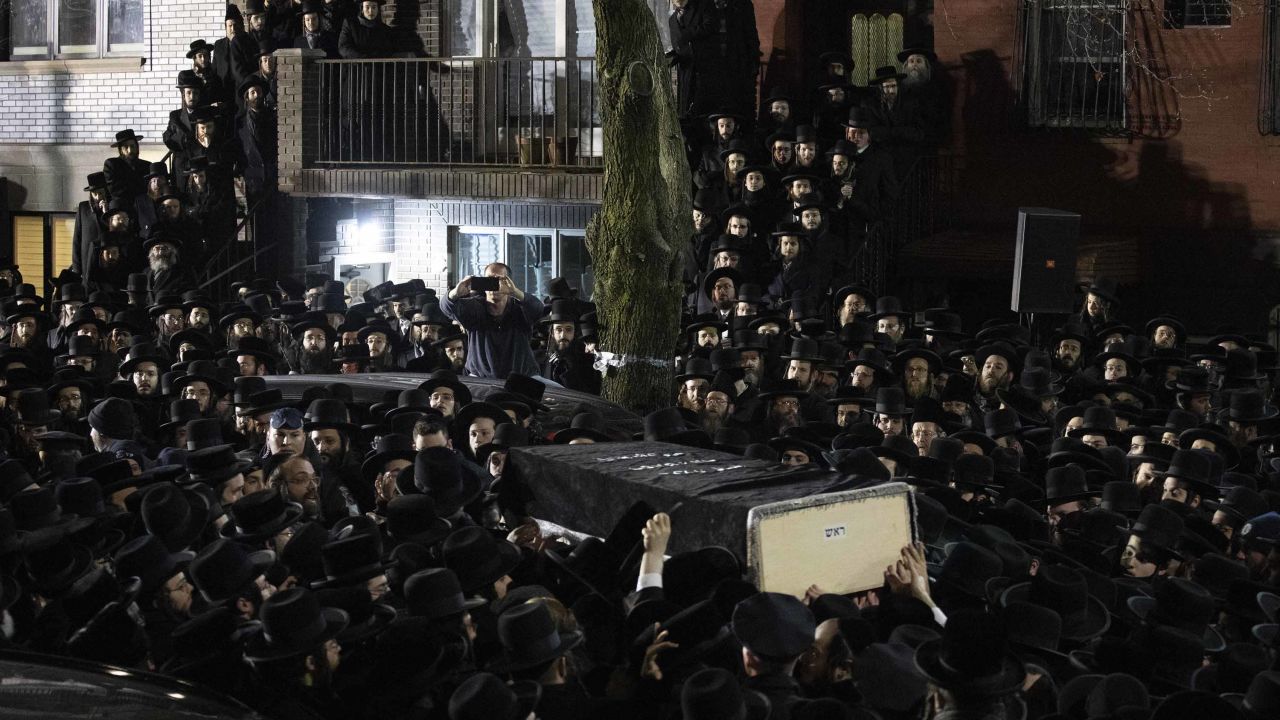 A funeral was held on December 11, 2019, in Brooklyn for an Orthodox Jewish man killed in a targeted attack in Jersey City.