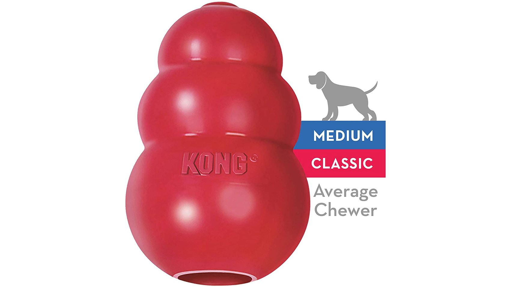 Kong Refillable Classic Chew Dog Toy - Red : Target