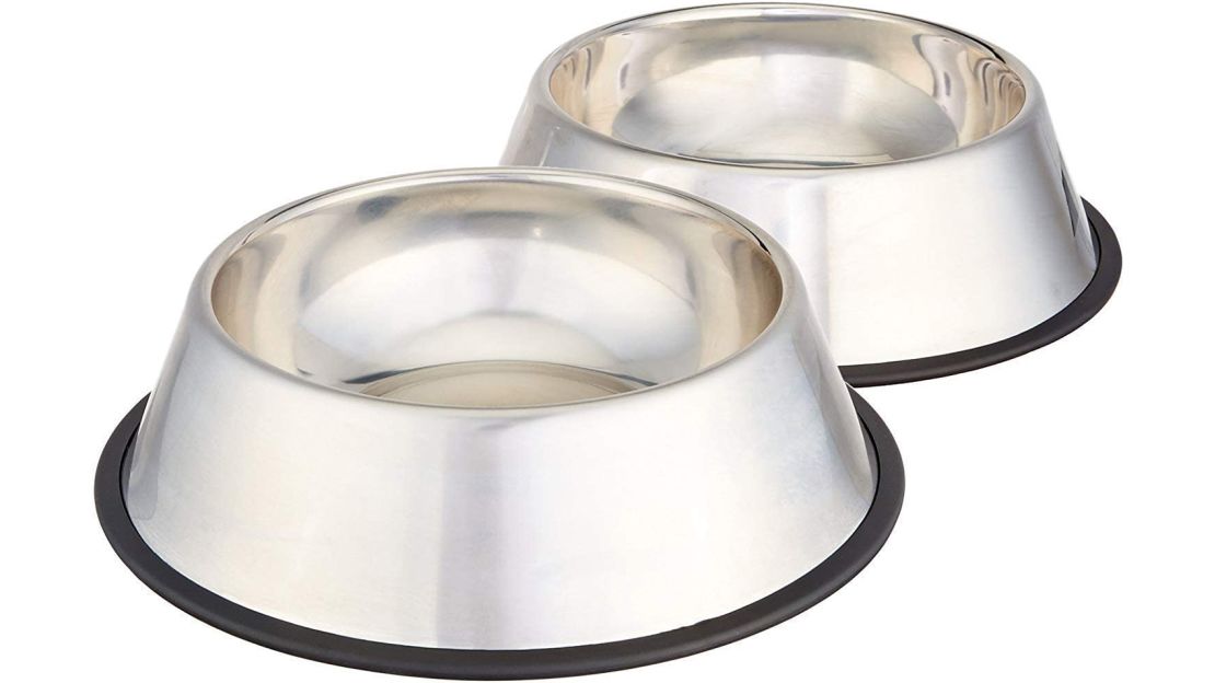 AmazonBasics Stainless Steel Dog Bowl