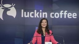 Jenny Qian Zhiya Luckin Coffee CEO FILE RESTRICTED