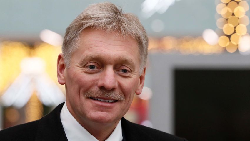 Kremlin spokesman Dmitry Peskov visits the Dream Island amusement park ahead of its upcoming inauguration in Moscow on February 27, 2020. (Photo by SHAMIL ZHUMATOV / POOL / AFP) (Photo by SHAMIL ZHUMATOV/POOL/AFP via Getty Images)