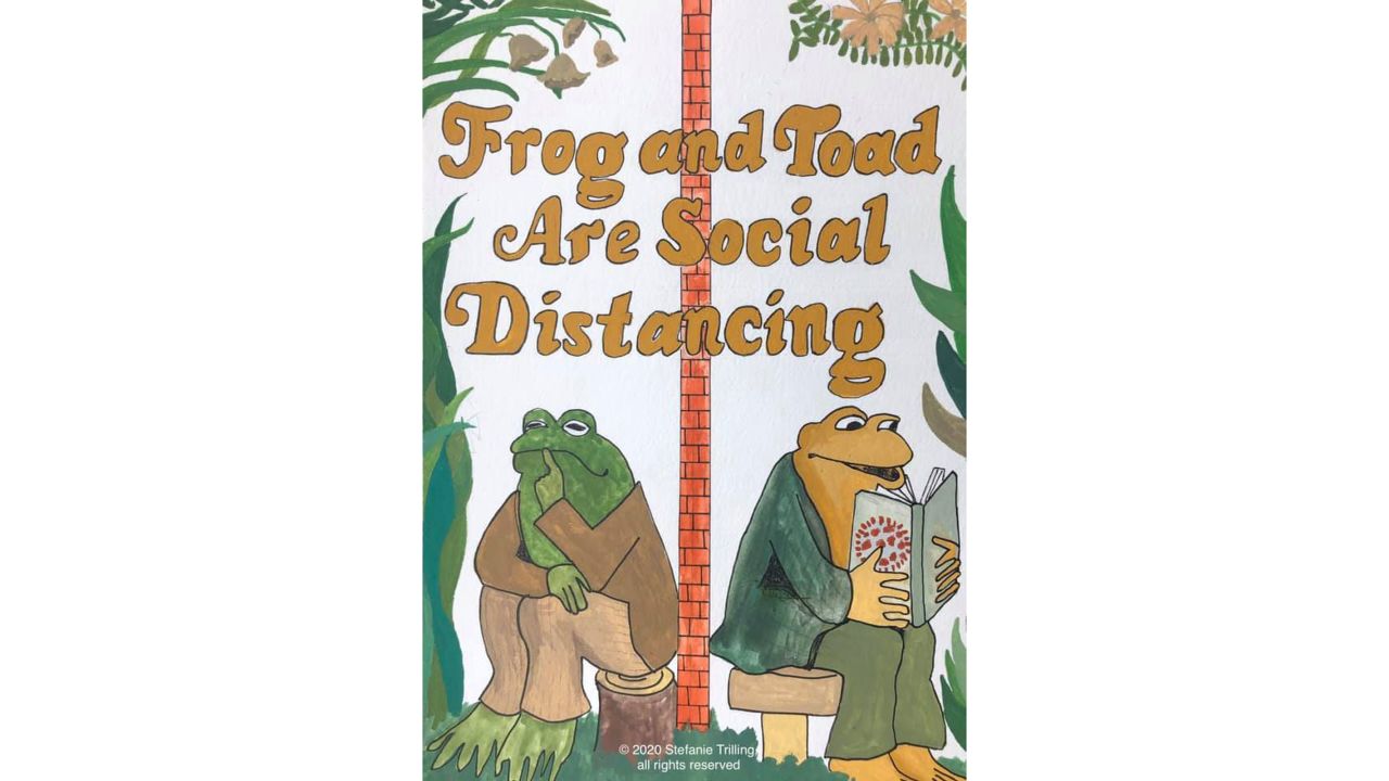 Frog and Toad Are Social Distancing 