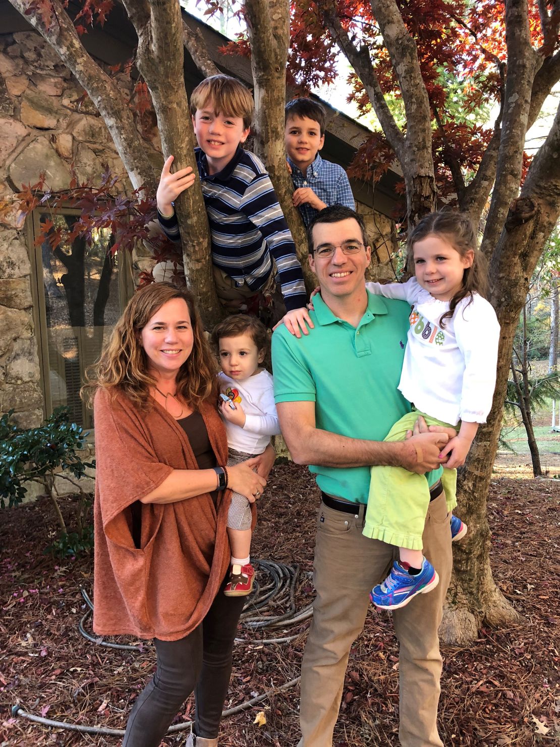 John Gentile pictured here with his family. He believes he can help the vaccine effort by participating in a challenge study.