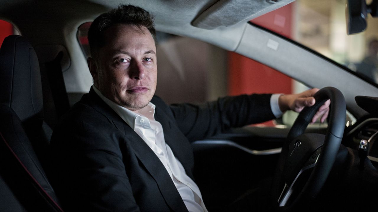 Elon Musk, the CEO of SpaceX and Tesla Motors, poses for a photo in 2013.