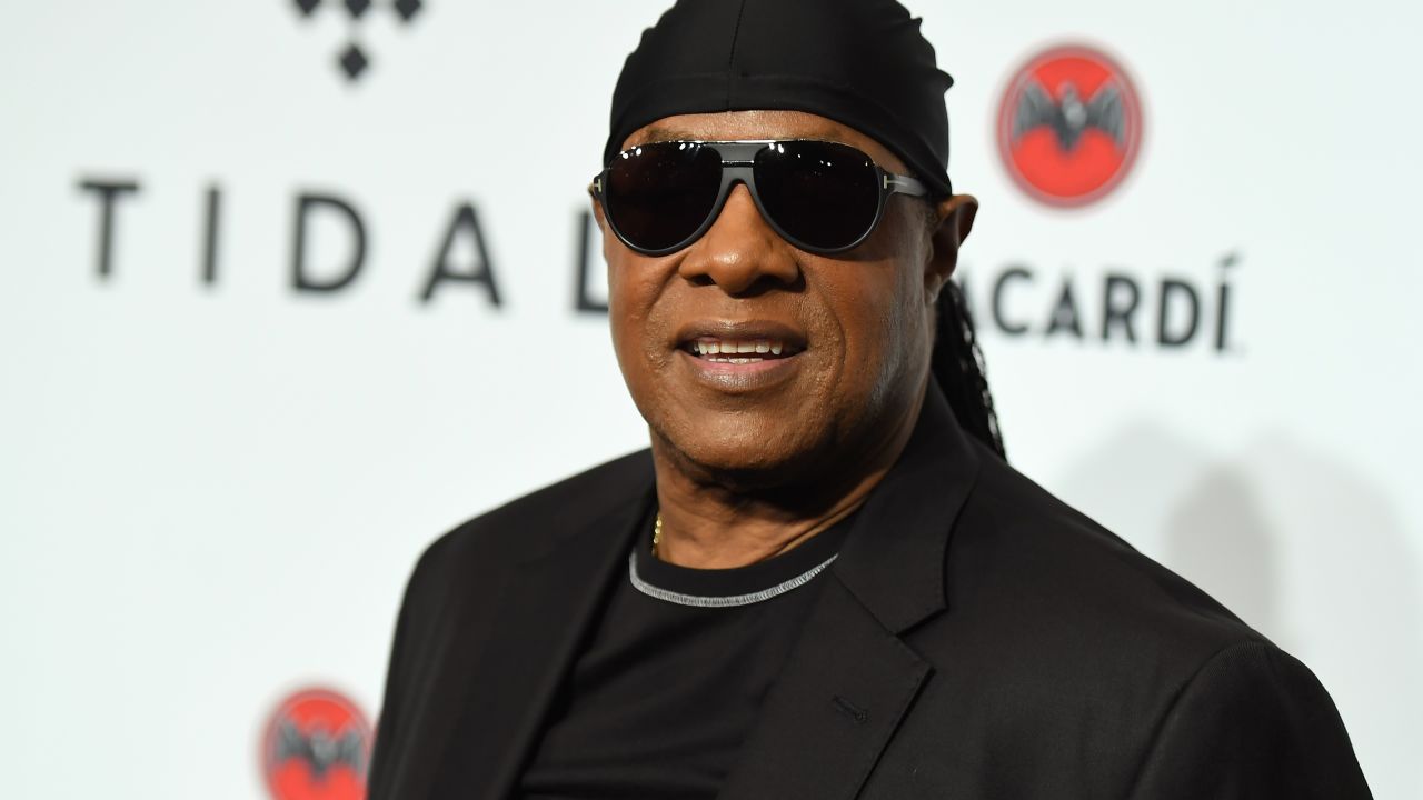 Stevie Wonder, shown here in 2017, has debuted two new songs.   (Photo credit should read ANGELA WEISS/AFP via Getty Images)