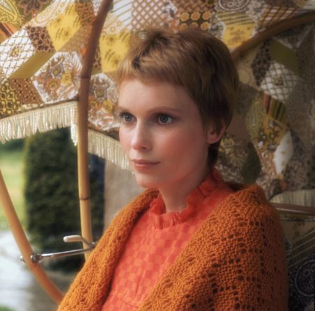 American actress Mia Farrow in 1967.