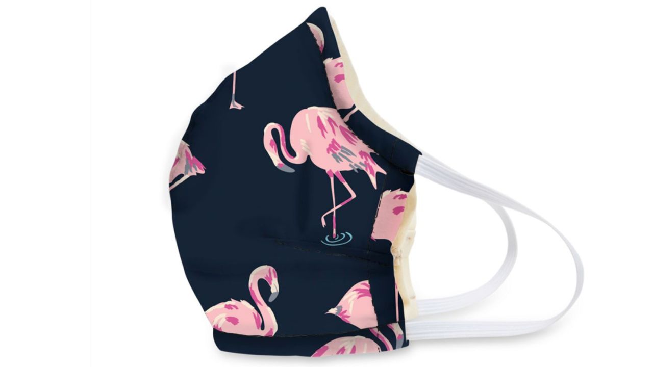 Vera Bradley Cotton Face Mask (Non-Medical) in Flamingo Fiesta
