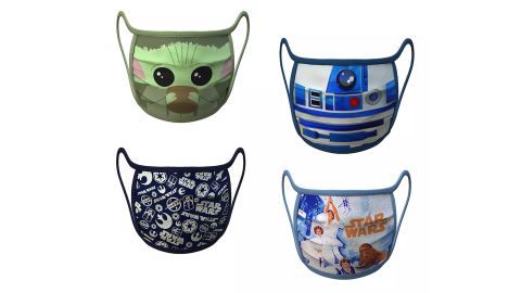 Star Wars Cloth Face Masks 4-Pack Set