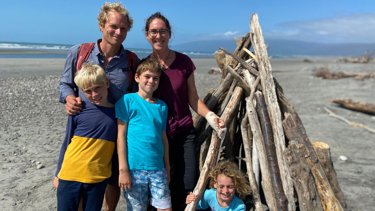 The Neve Family had planned to finish up their family sabbatical when they reached Australia at the season's end in November.