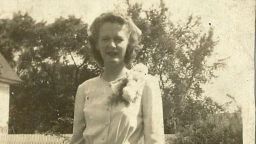 Billie Shelley in her high school senior photo in the spring of 1943.