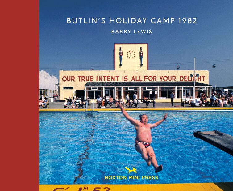 Barry Lewis' "<a href="https://www.hoxtonminipress.com/products/butlins-holiday-camp-1982" target="_blank" target="_blank">Butlin's Holiday Camp 1982</a>," published by Hoxton Mini Press, is available now.