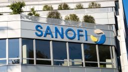 VARIOUS CITIES, FRANCE - MAY 14: General view of the Sanofi building on May 14, 2020 in Gentilly, France. The Coronavirus (COVID-19) pandemic has spread to many countries across the world, claiming over 280,000 lives and infecting over 4 million people. (Photo by Edward Berthelot/Getty Images)