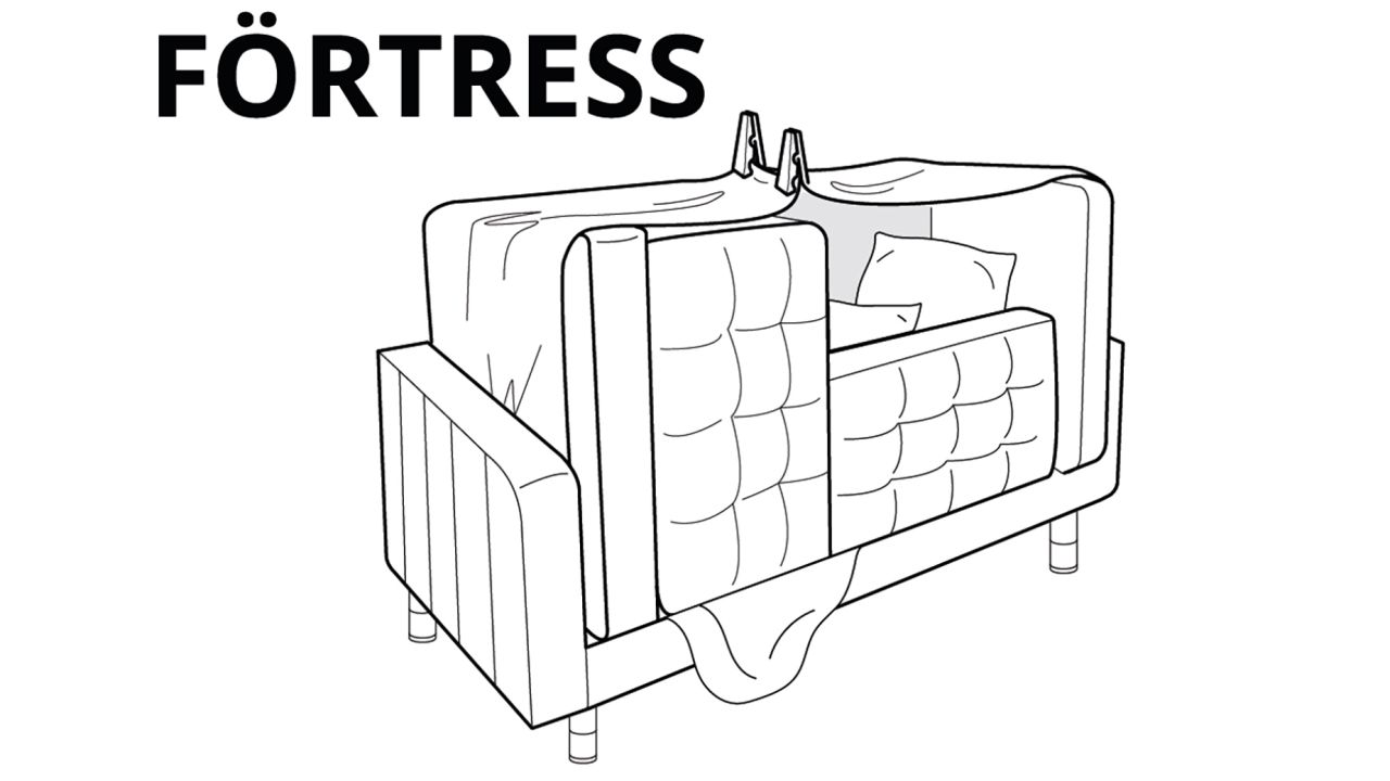 05 ikea blanket fort