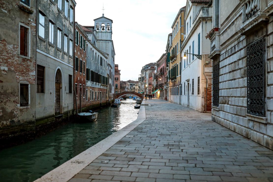 The virus has revealed just how few residents remain in Venice.