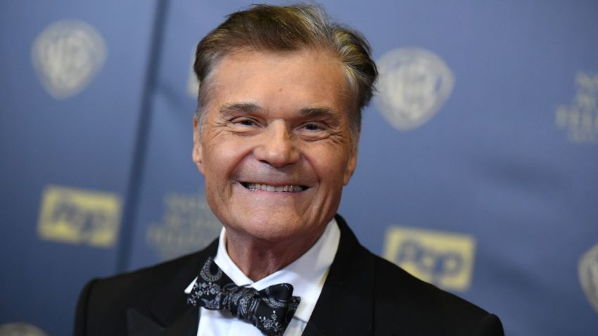 Fred Willard poses in the pressroom at the 42nd annual Daytime Emmy Awards at Warner Bros. Studios on Sunday, April 26, 2015, in Burbank, Calif. (Photo by Richard Shotwell/Invision/AP)