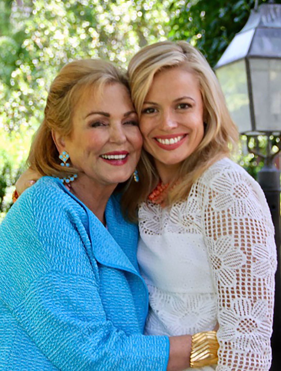 Phyllis George and daughter Pamela Brown.