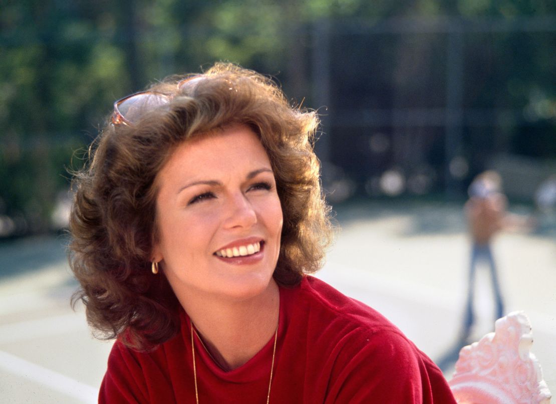 Phyllis George, host of "PEOPLE," the CBS television interview and human interest program, on August 1, 1978.