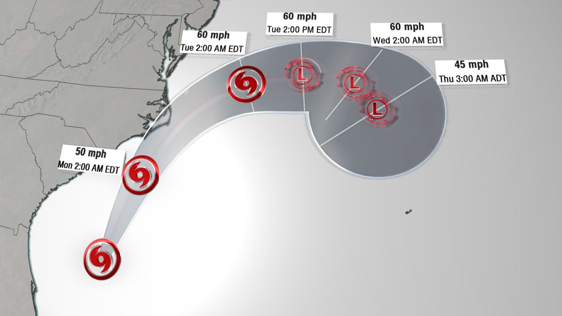 weather tropical storm arthur track 0505172020