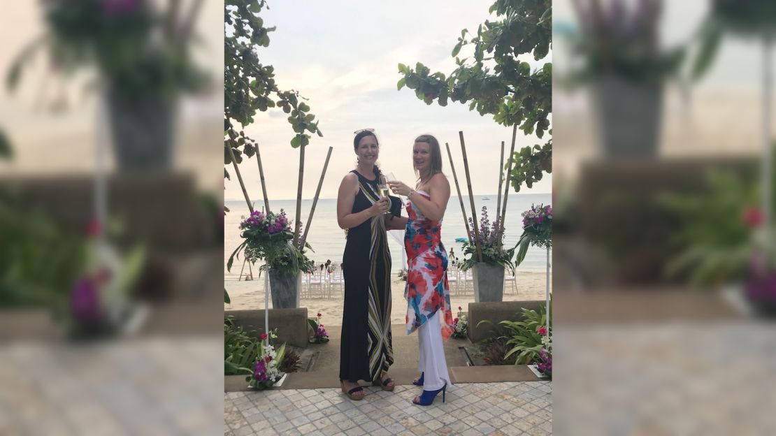 Nearly two decades later, we returned to Koh Samui for a friend's wedding.
