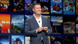 ANAHEIM, CALIFORNIA - AUGUST 23: Chairman of Direct-to-Consumer & International division of The Walt Disney Company Kevin Mayer took part today in the Disney+ Showcase at Disney's D23 EXPO 2019 in Anaheim, Calif.  (Photo by Jesse Grant/Getty Images for Disney)