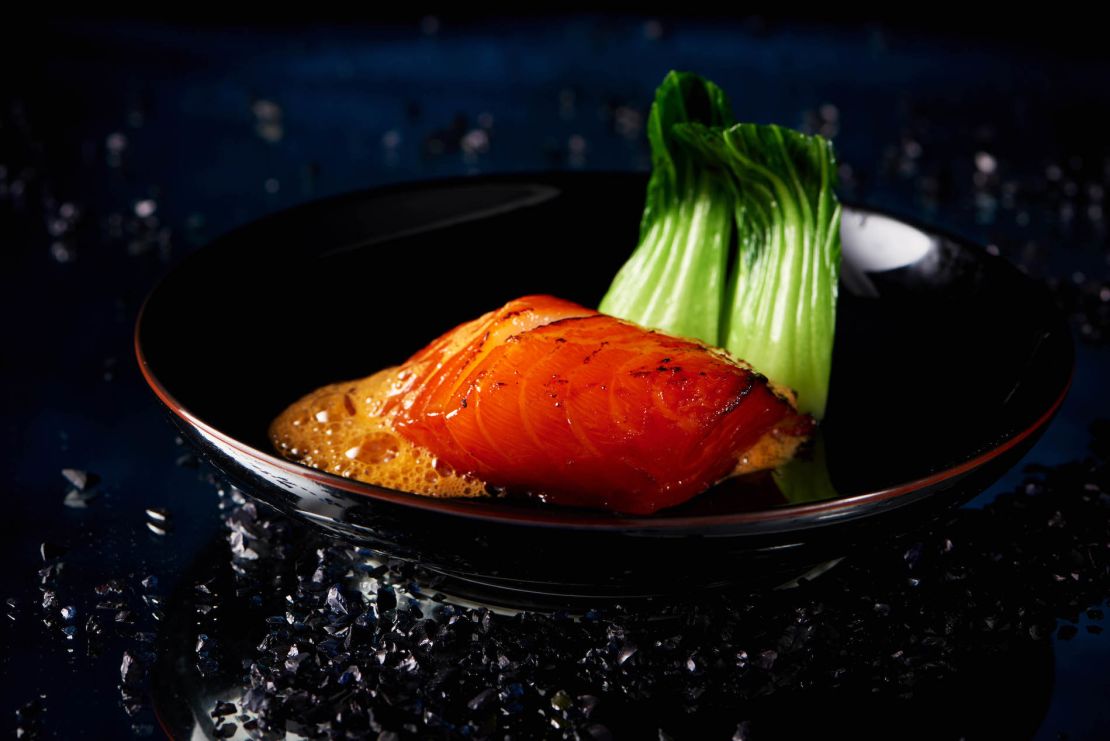 Cantonese restaurant Hakkasan is delivering grilled Chilean seabass with Chinese honey.