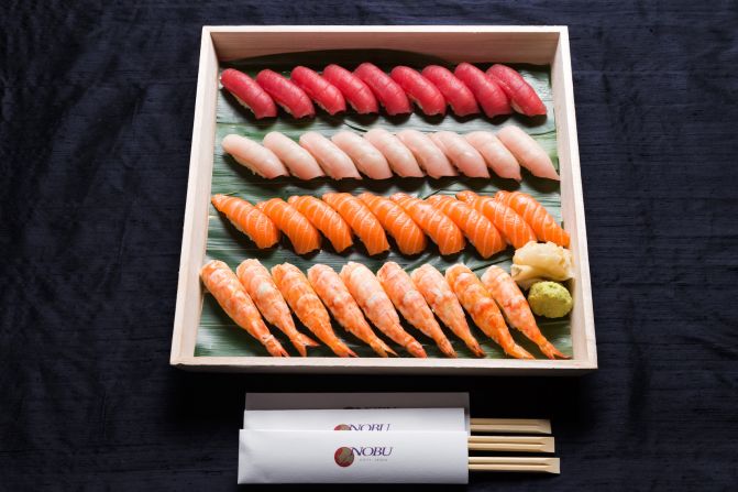 When choosing dishes for Nobu Dubai's delivery menu, head chef Damien Duviau says it was important for the restaurant to select those that could stay fresh longer.