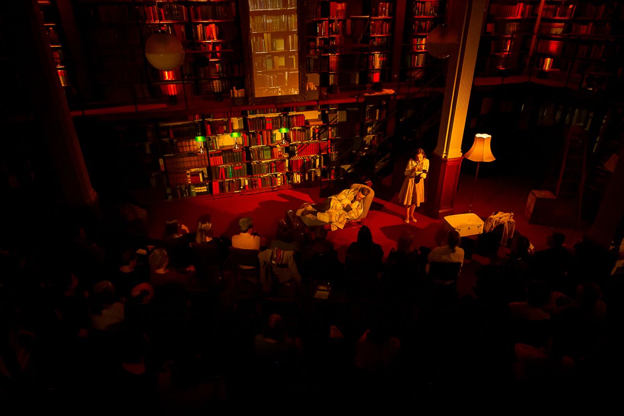 "Dracula" performed by Creation Theatre Company at the London Library