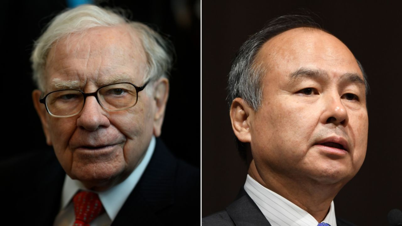 Warren Buffett Masayoshi Son SPLIT