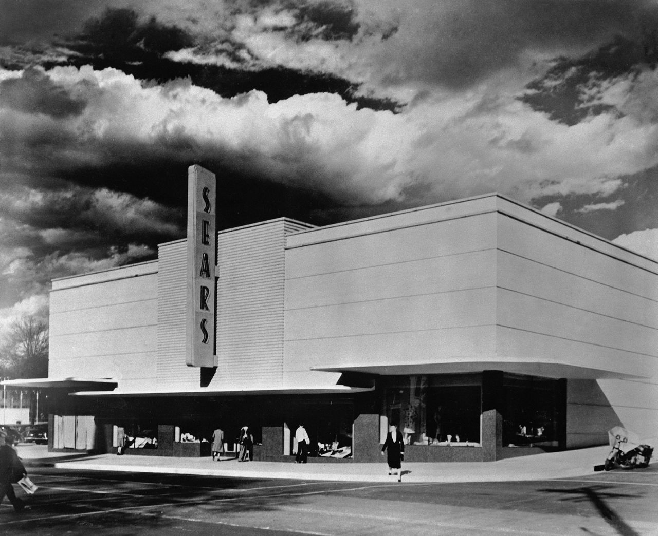 A Sears store in Jackson, Mississippi, in 1949.