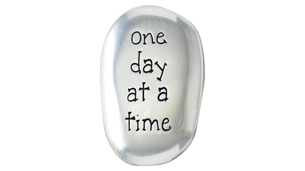 One Day at a Time Soothing Stone