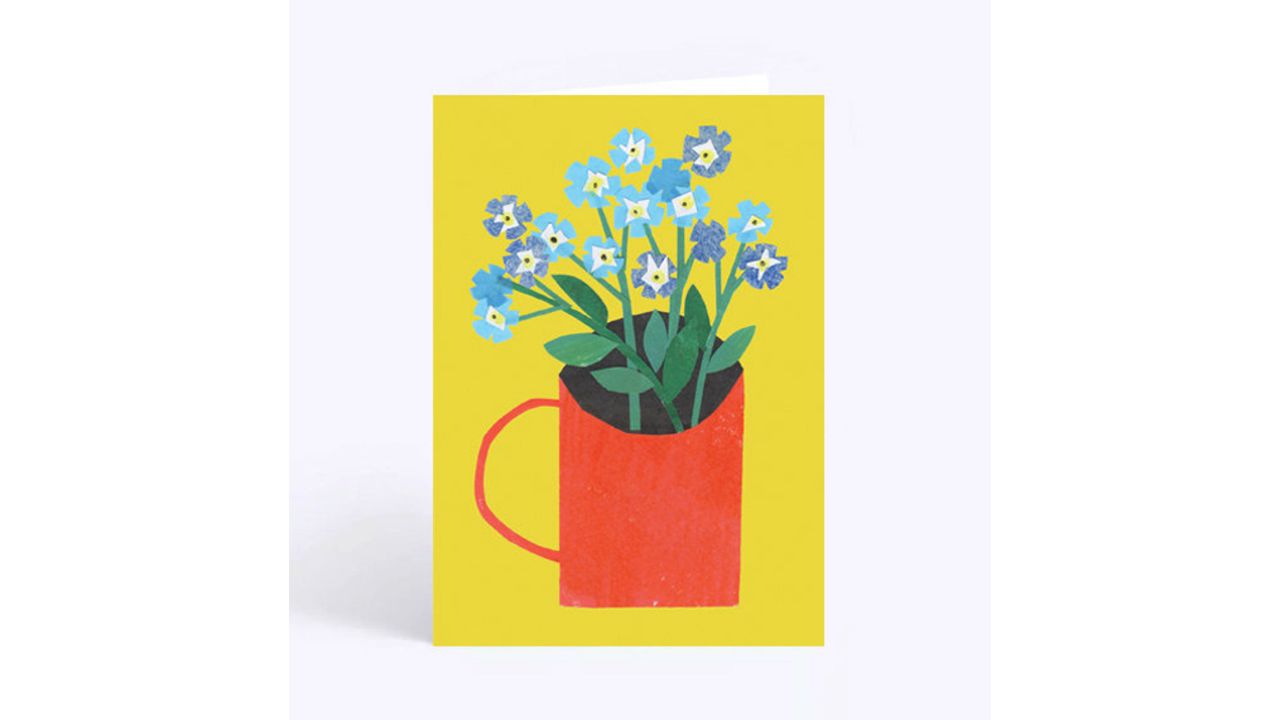 Forget-Me-Nots Greetings Card