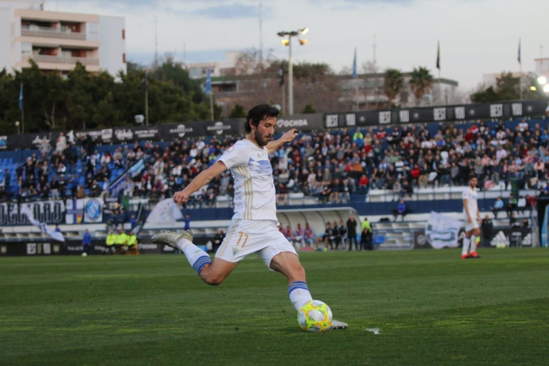 Granero joined Marbella this year and is hoping to secure promotion.