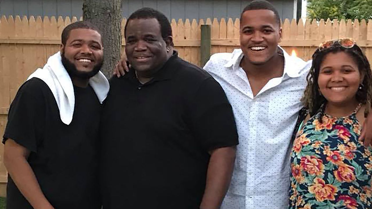 Dr. James "Charlie" Mahoney, 62, had three children Jamie, 31, Ryan, 25, and Stephanie, 27, photographed left to right accordingly with their father.