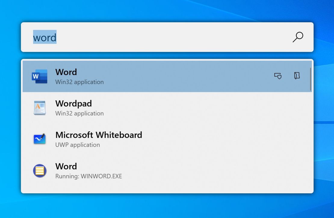 microsoft word powertoys search