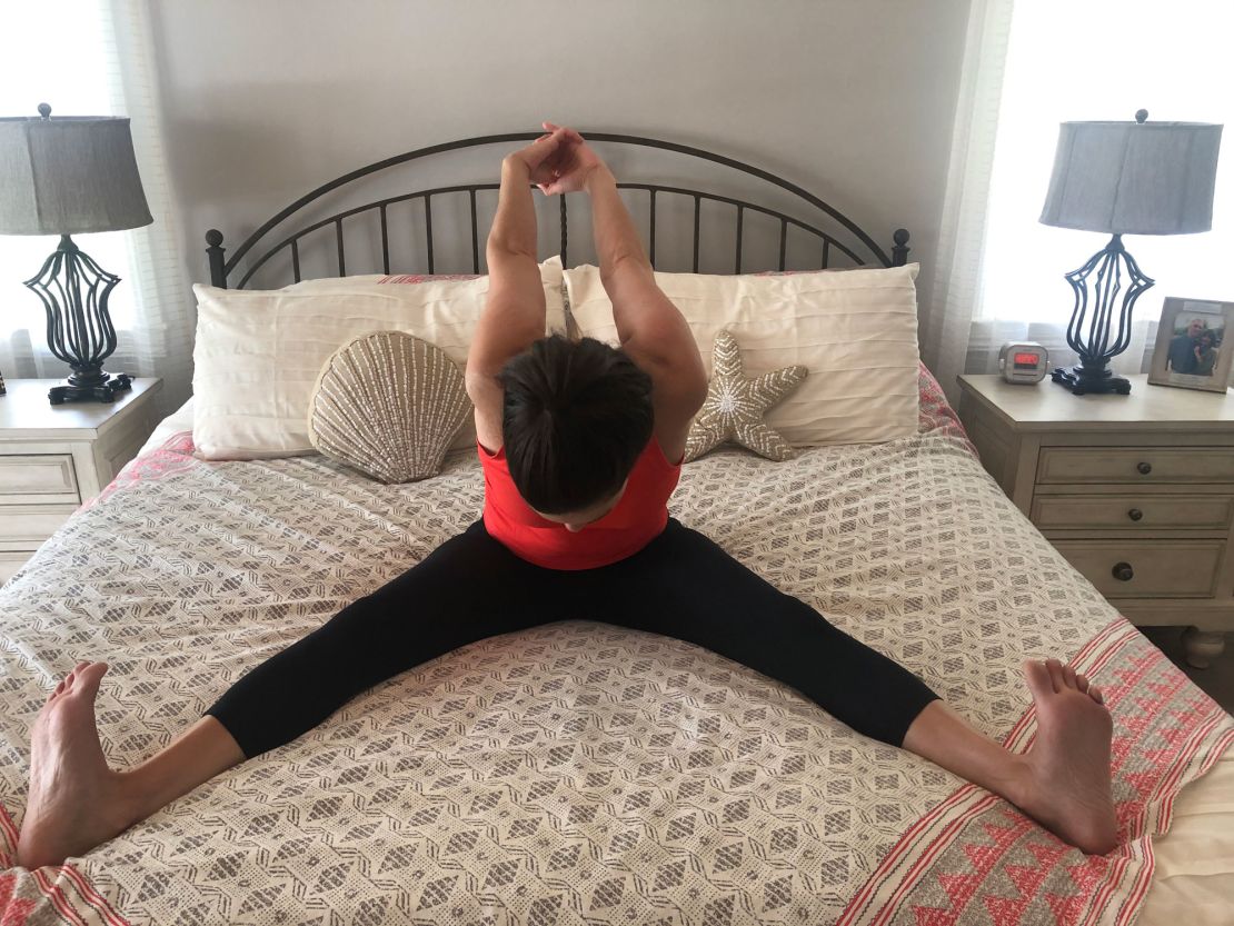 09 morning yoga bed exercise wellness