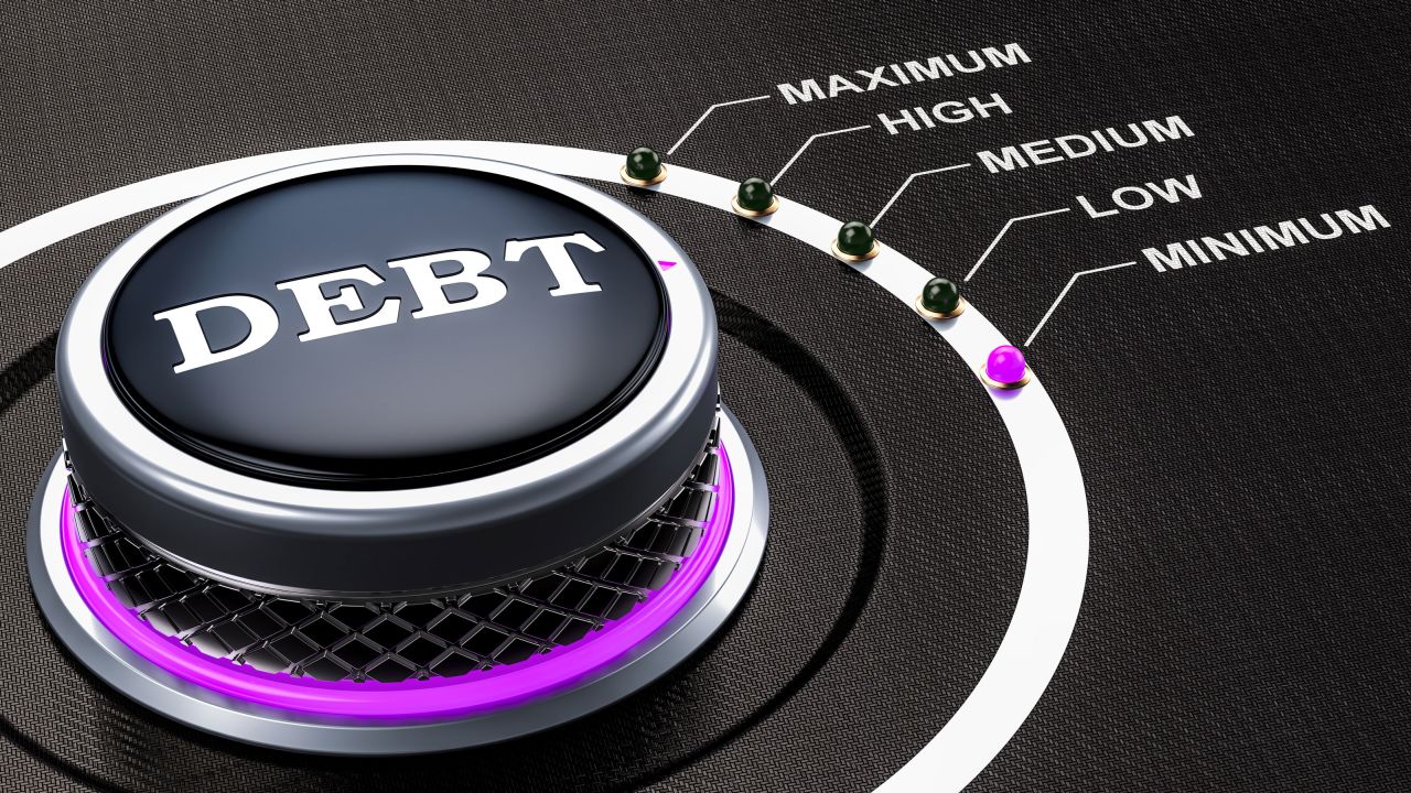 underscored control debt knob at minimum