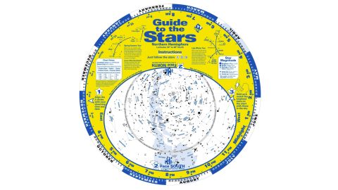 Guide to the Stars Map 
