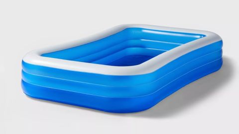 10' X 22" Deluxe Rectangular Family Inflatable Above Ground Pool