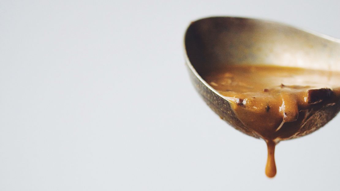 Hot for Food's vegan gravy is just as savory as a traditional recipe.