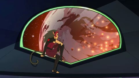 Catra in season five of "She-Ra and the Princesses of Power."