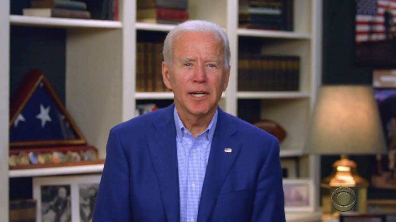 Biden still