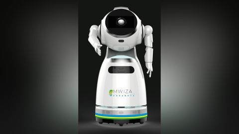 The robots have the capacity to deliver medicine and food to Covid-19 patients