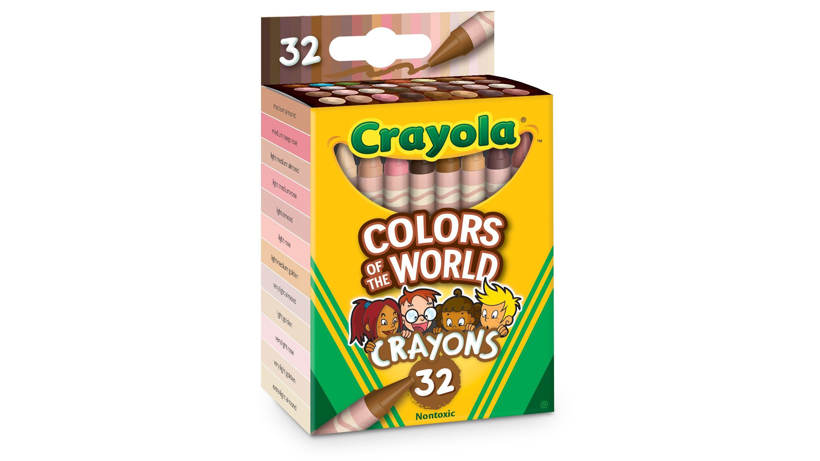 Crayola Colors of the World Crayons, 24 Ct, Back to School