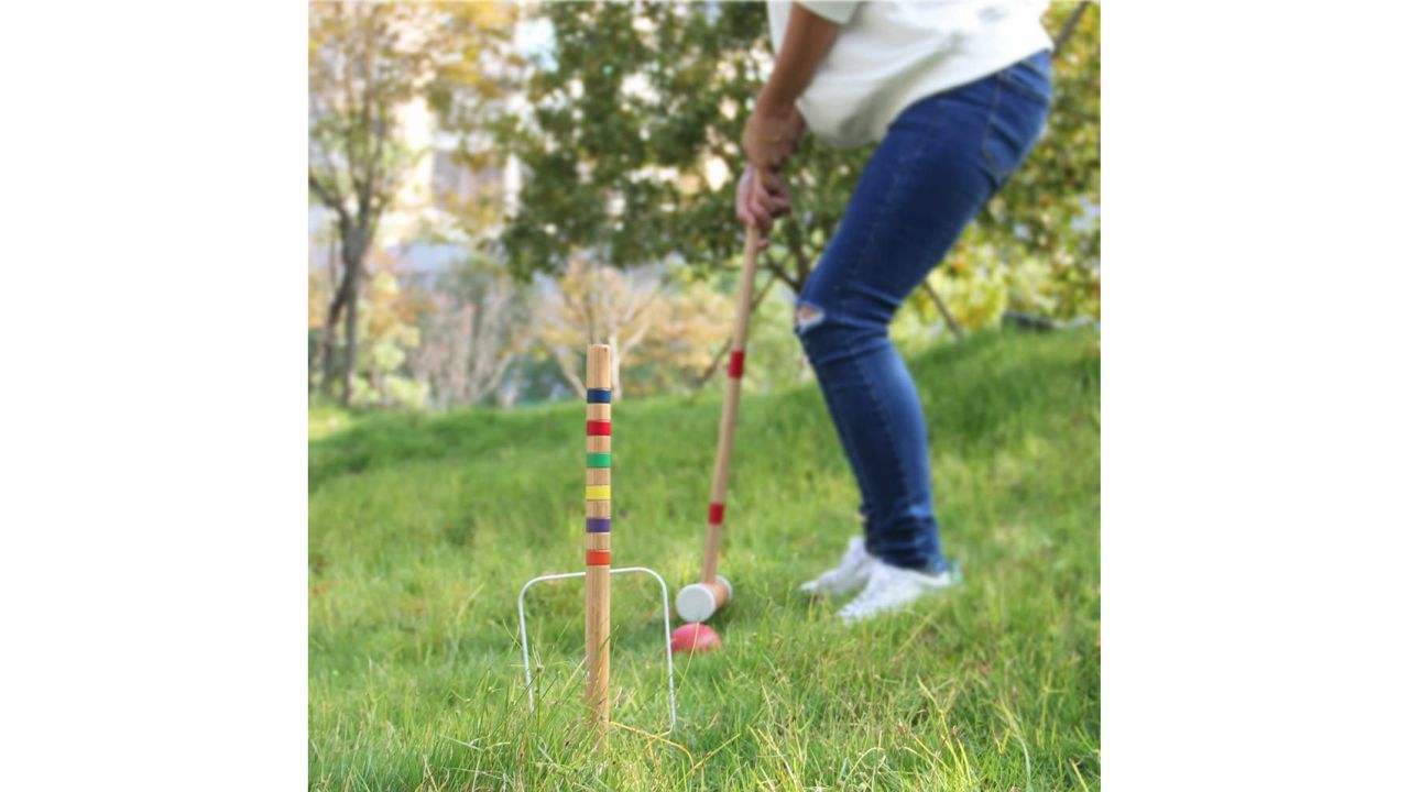 Juegoal Six Player Croquet Set