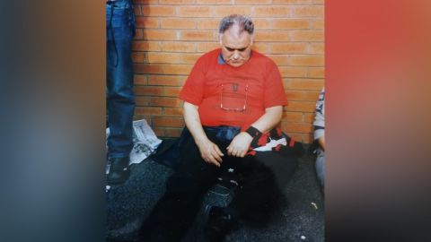 AC Milan fan Antonio Greco.