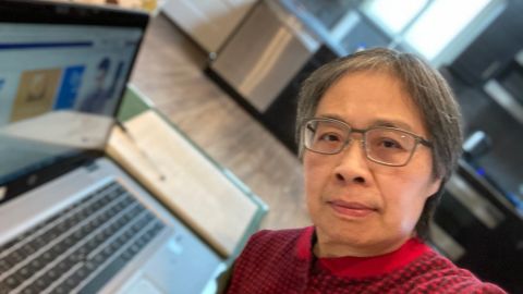 Jensa Woo, a 64-year-old librarian for the San Francisco Public Library, is among hundreds of city workers who have been recruited and trained for a contact tracing program.  