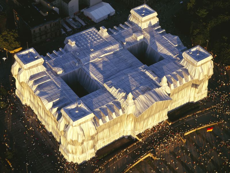 Christo once wrapped the Reichstag, next year he'll take on